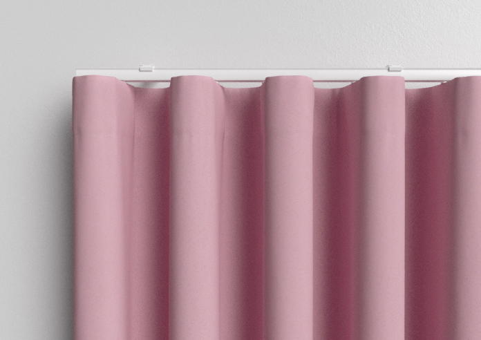 Faux Suede, Pastel Pink - Made to Measure Curtains - Image 13